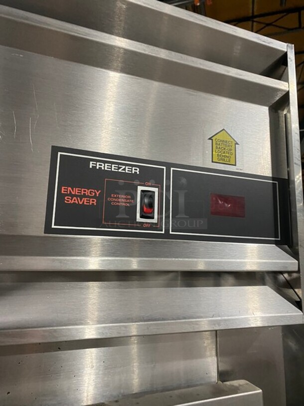 Victory Commercial Single Door Reach In Freezer! All Stainless Steel! On Legs! Model: FS1DS7EW SN:L0268310 115V 1PH - Image 7 of 8