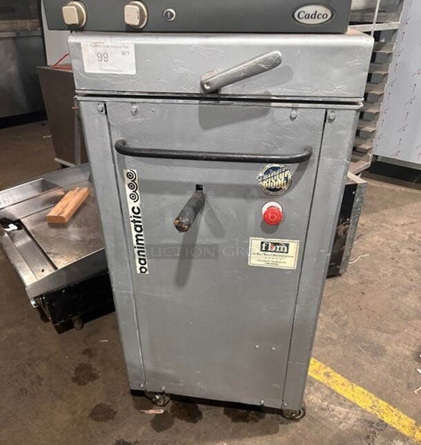 Panimatic Commercial Floor Style Square Cut Dough Molder/ Divider! All Stainless Steel! On Casters! - Image 1 of 8