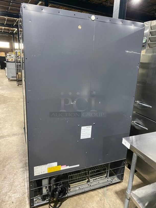 AHT Commercial Refrigerated Open Grab-N-Go Display Case! Neon Interior Lighting! WORKING WHEN REMOVED! Model: ACXLULLED SN: 29792000025561 208/230V 60HZ 1 Phase - Image 3 of 8