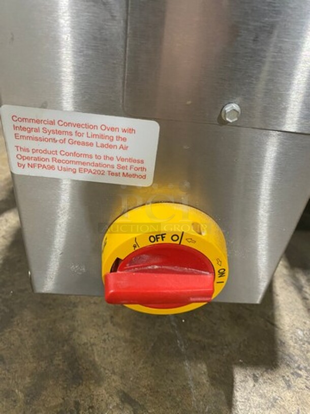 Ovention Commercial Countertop Conveyor Oven! All Stainless Steel! On Small Legs! Model: C2600 SN: 6619722004 208/240V 60HZ 3 Phase - Image 9 of 10