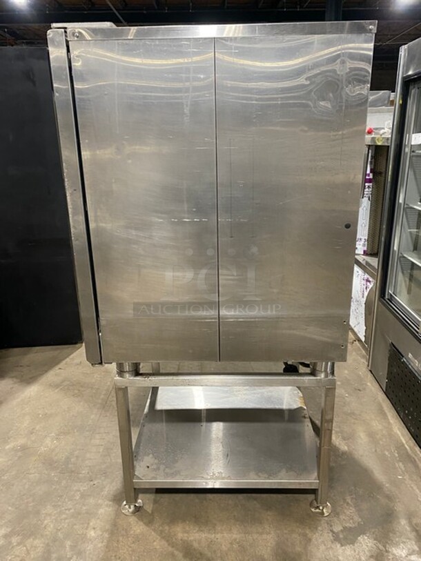 Late Model! Alto Shaam Commercial Electric Powered Combitherm Convection Oven! With Underneath Storage Space! All Stainless Steel! On Legs! 208/230V 3 Phase! Working When Removed! - Image 3 of 12