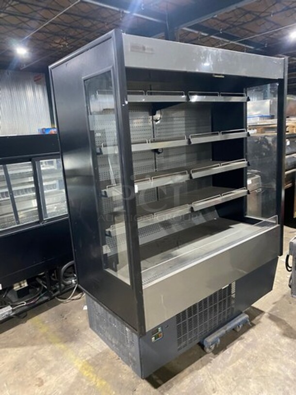 2017 Hydra Kool Commercial Refrigerated Open Grab-N-Go Display Case! Solid Stainless Steel! Model: KGHOF60SA SN: 1740012 120/230V 60HZ 1 Phase - Image 2 of 7