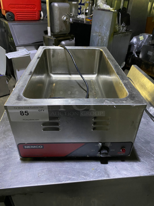 Nemco Commercial Countertop Single Well Food Warmer! All Stainless Steel! Model: 6055A SN: D160408