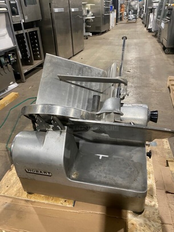 Hobart Commercial Countertop Meat/Deli Slicer! All Stainless Steel! Model: 1712E SN: 56902154 115V 60HZ 1 Phase - Image 2 of 9