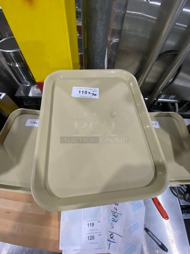 Poly Food Serving Trays! 20x Your Bid! - Image 1 of 1