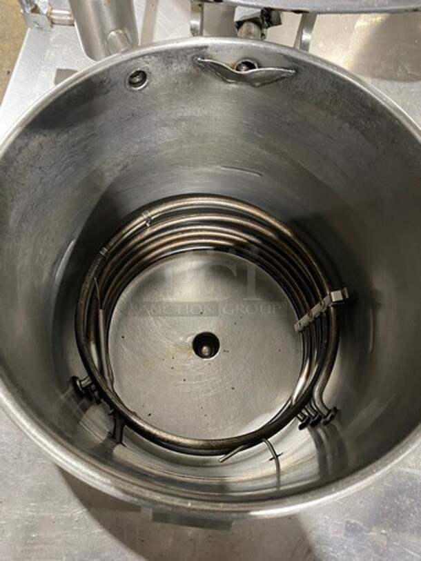 WOW! BKI Commercial Electric Powered Pressure Fryer! All Stainless Steel! On Casters! Model: LPFF SN: 2326 208V 60HZ 3 Phase - Image 5 of 11