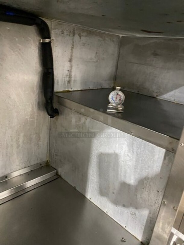 Bari Commercial Refrigerated Pizza Prep Table! With Marble Top! With 3 Door Storage Space Underneath! All Stainless Steel! On Casters! - Image 7 of 9