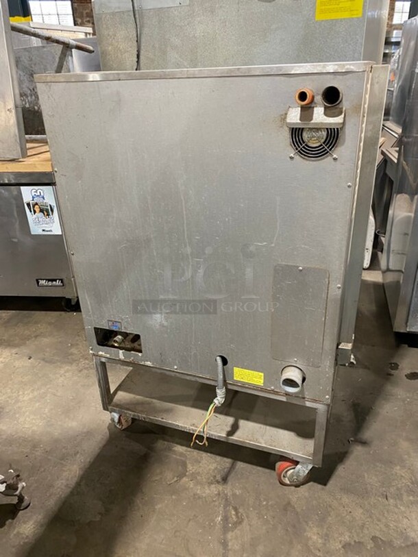 WOW! Blodgett Commercial Electric Powered Single Door Oven/Steamer Combi Oven! With View Through Door! With Storage Space Underneath! All Stainless Steel! On Casters! Model: COS101AA SN: 122998F068S 480V 60HZ 3 Phase - Image 3 of 10