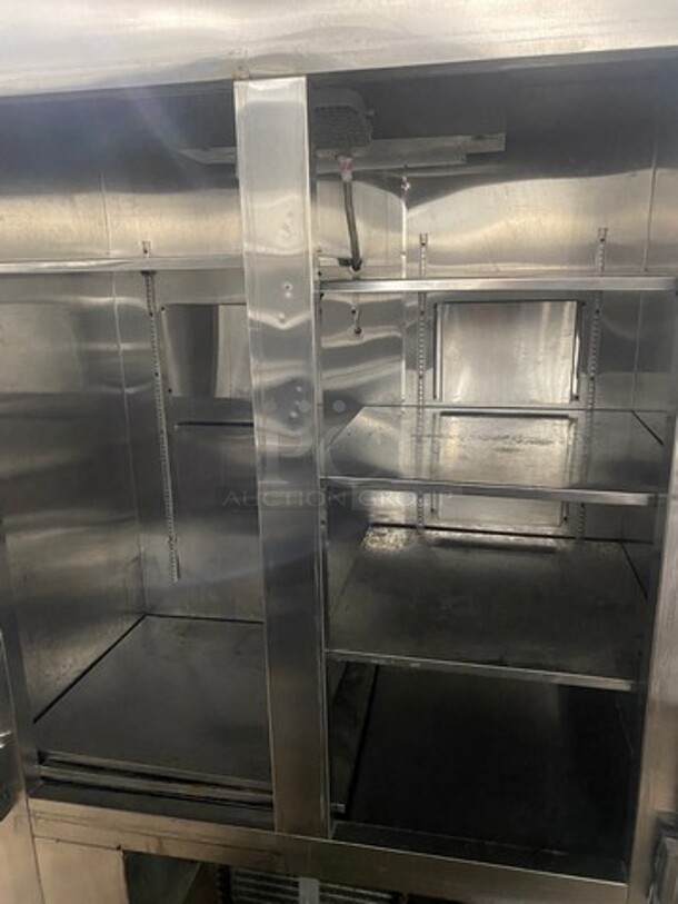 2015 Coolman Two Door Reach In Cooler! Stainless Steel! On Commercial Casters! Model 54RIF SERIAL:C70515 120V - Image 5 of 8