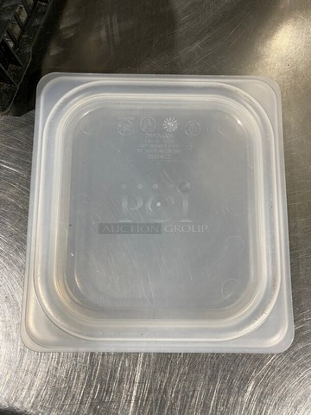 ALL ONE MONEY! Cambro Clear Poly Food Container Lids! - Image 2 of 5