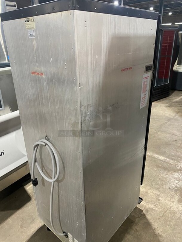 Sweet! Metro Commercial Heated Holding Cabinet/ Food Warmer! All Stainless Steel! On Casters! Model: C175HM2000 120V 1 Phase! Working When Removed!  - Image 4 of 10