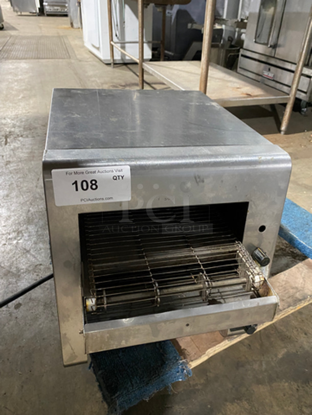 Holman Countertop Commercial Conveyor Toaster! All Stainless Steel! Electric!