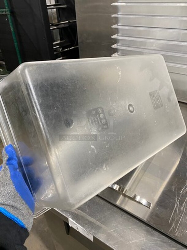 Cambro Clear Poly Food Pan! 1/1x6"! 7x Your Bid! - Image 8 of 8