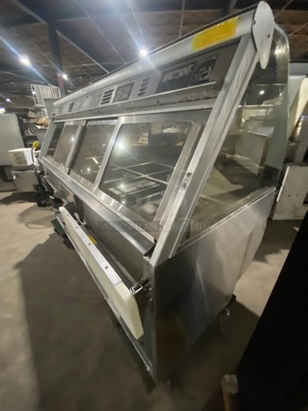 Henny Penny Commercial Countertop Electric Powered Heated Food Display Case Merchandiser! With Rear Access Sliding Doors! Stainless Steel Body! Model: HMR106 SN: HA0610047 120/208V 60HZ 1 Phase - Image 6 of 9