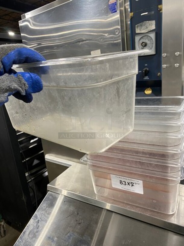 Clear Poly Food Containers! 7x Your Bid! - Image 3 of 6