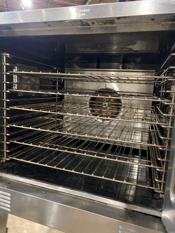 Garland Master 200 SERIES Commercial Electric Powered Convection Oven! With View Through Doors! Metal Oven Racks! All Stainless Steel! On Casters! WORKING WHEN REMOVED! Model: MCOES10S SN: 1106230001389 208V 60HZ 1 Phase - Image 6 of 8