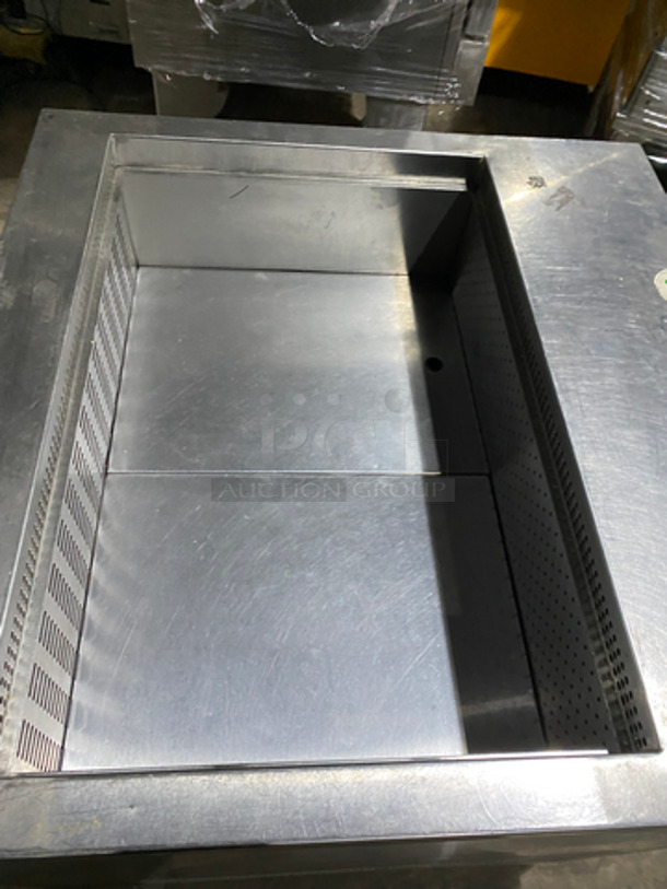 Commercial Refrigerated Sandwich Prep Table! All Stainless Steel! On Casters! - Image 5 of 9