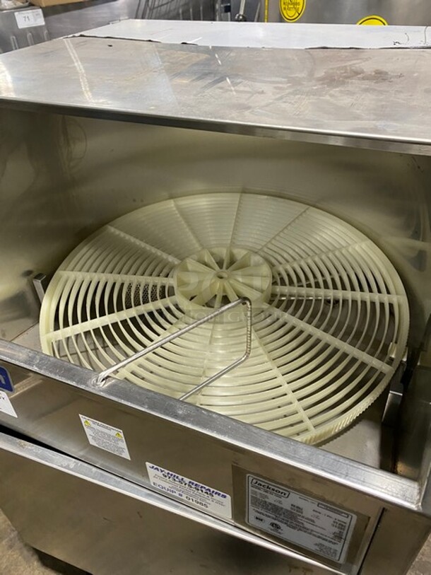 LATE MODEL! JACKSON Carousel Style Underbar Glass Washer! On Legs! Model DELTA 1200 Serial 18J366337 208V/60Hz/1 Phase - Image 5 of 10