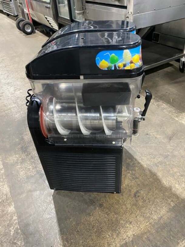 NICE! Omega Commercial Countertop 2 Flavor Slushie/ Frozen Beverage Dispenser! Model: OFS20 SN: 2FS15100110 120V 60HZ 1 Phase - Image 2 of 9