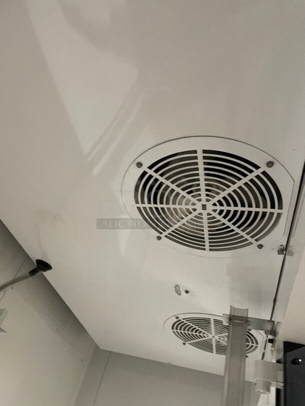 True Commercial Double Glass Door Reach In Freezer Merchandiser! With Poly Coated Racks! On Casters! 115/208V 1 Phase! Model: GDM-49F SN: 7405664! - Image 6 of 7