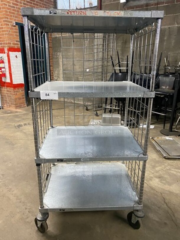 Metro Commercial Transport Rack! Stainless Steel! On Casters!