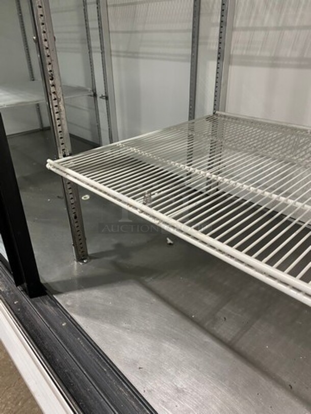 Beverage Air Commercial 3 Door Reach In Cooler Merchandiser! With View Through Doors! With Poly Coated Racks! Model: MT66 SN: 4450558 115V 60HZ 1 Phase - Image 7 of 10