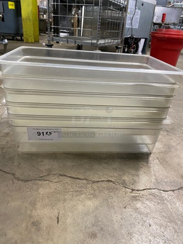 Cambro Clear Poly Food Container! 5x Your Bid! - Image 1 of 6