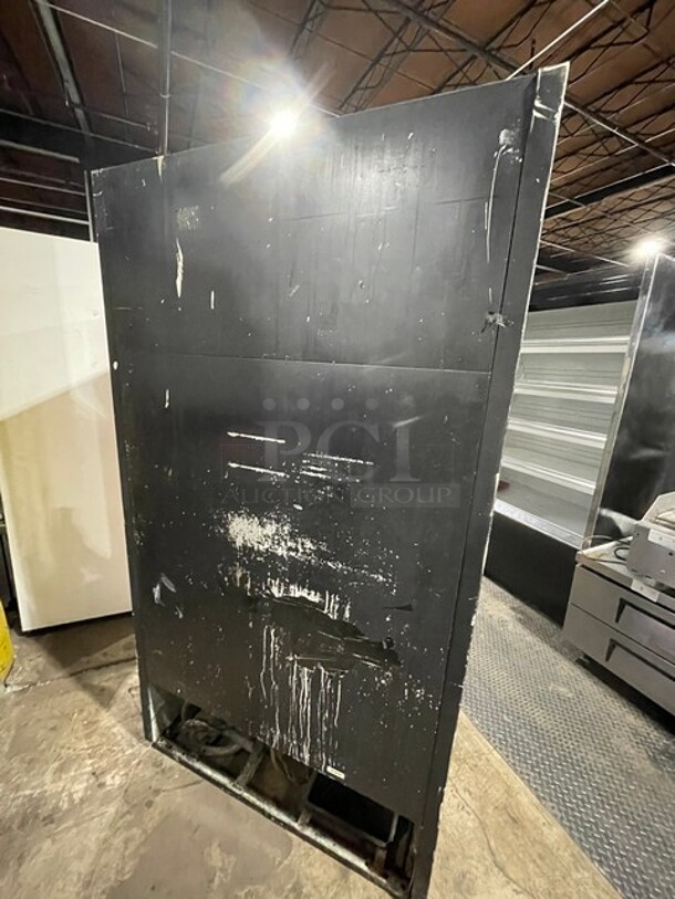 True Commercial Double Glass Sliding Door Reach In Refrigerator Merchandiser! With Poly Coated Racks! 115V 1 Phase! Model: GDM-37 PE57222 SN: 1-2316239! - Image 4 of 8