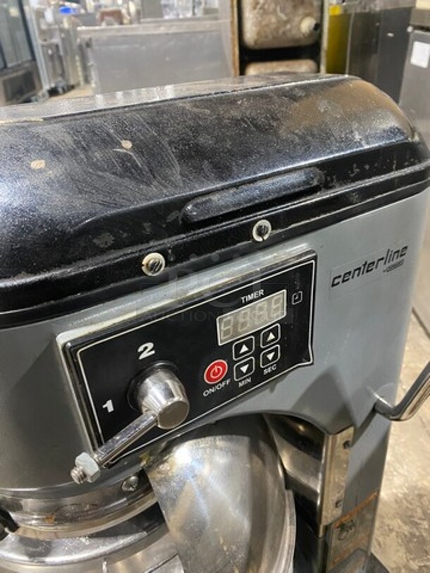 Centerline by Hobart HMM20-1STD Metal Commercial Countertop Dough Mixer w/ Stainless Steel Mixing Bowl, Bowl Guard !MODEL HMM20 SN:EX0001433 120V 1PH  - Image 10 of 10