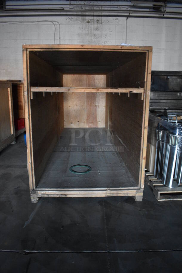 ALL ONE MONEY! Lot of 4 Wooden Boxes / Crates. 31x61x28.5. 102x48x58. 53x154x69.5 - Image 2 of 10