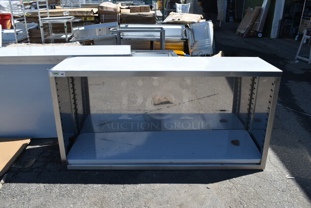BRAND NEW SCRATCH AND DENT! Regency 600DC1860 18" x 60" 18 Gauge Type 304 Stainless Steel Dish Cabinet with Adjustable Midshelf - Image 2 of 3