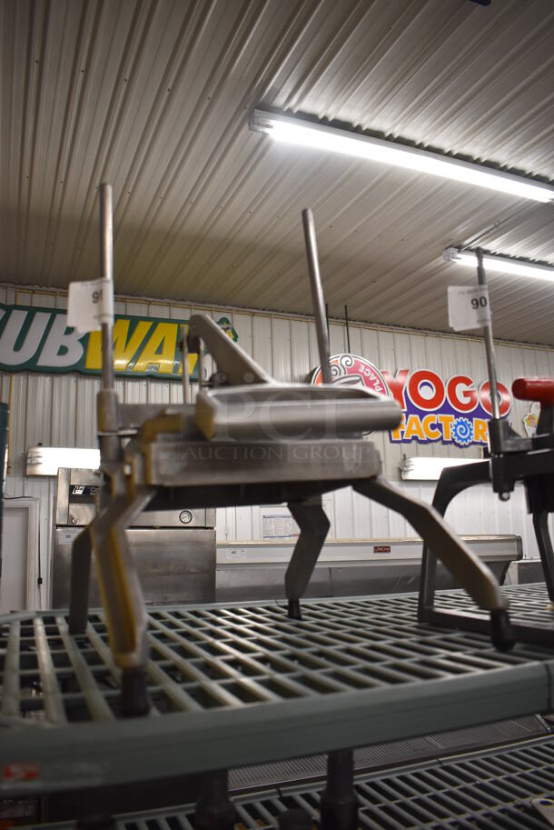 Nemco Metal Commercial Countertop Lettuce Head Cutter. 13x20x20 - Image 6 of 6