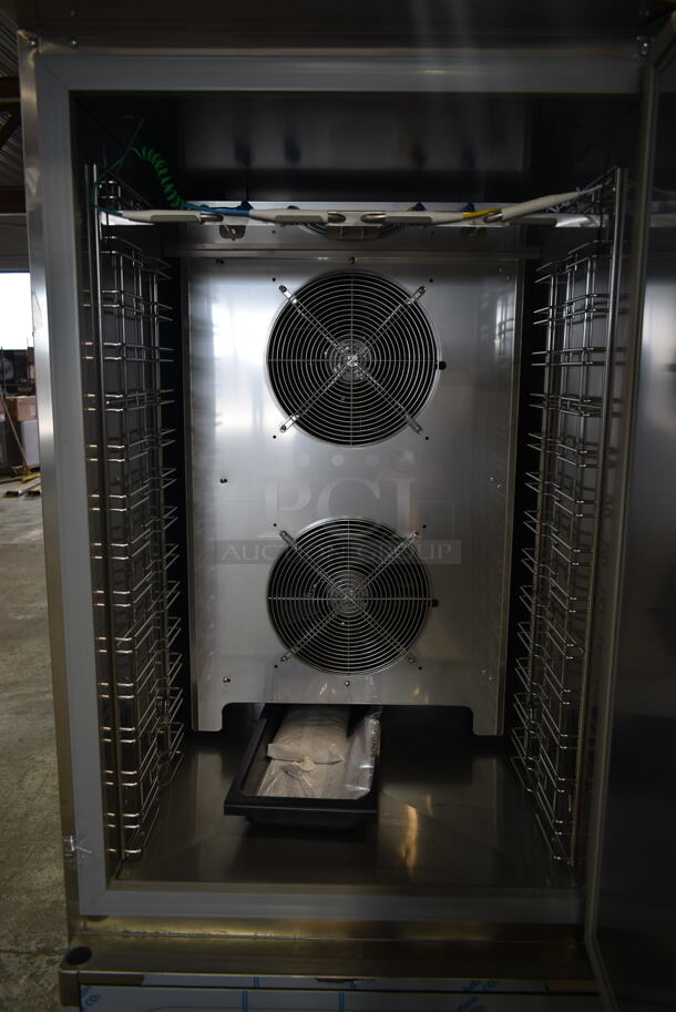 BRAND NEW SCRATCH AND DENT! 2023 Desmon GBF-15+ETL Stainless Steel Commercial Blast Chiller Shock Freezer w/ 4 Probes. 230 Volts, 3 Phase.  - Image 5 of 9
