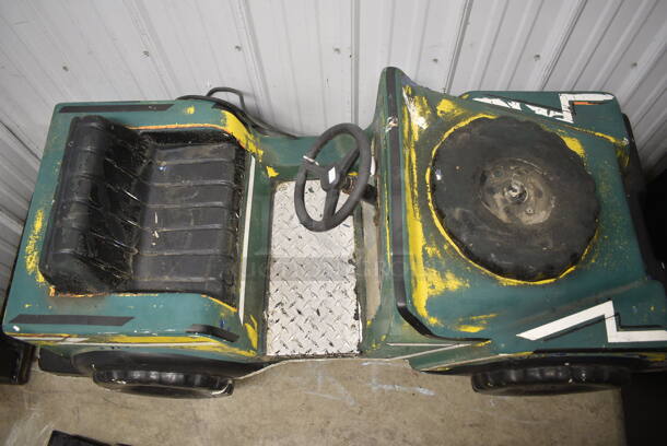 Metal Commercial Coin Operated Electric Powered Car Ride / Amusement Ride. - Image 3 of 8