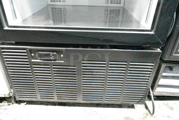 2019 Habco SE18 Metal Commercial Single Door Reach In Cooler Merchandiser w/ Poly Coated Racks. 115 Volts, 1 Phase. Tested and Working! - Image 3 of 5