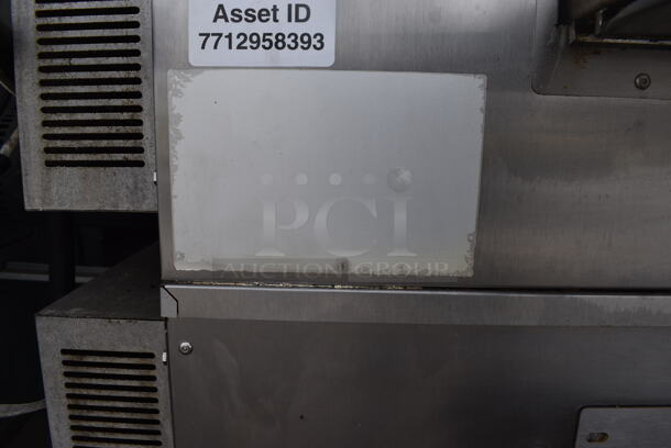 3 Lincoln Impinger Stainless Steel Commercial Electric Powered Conveyor Pizza Oven on Commercial Casters. 120/208 Volts, 3 Phase. 69x39x62. 3 Times Your Bid! - Image 6 of 12