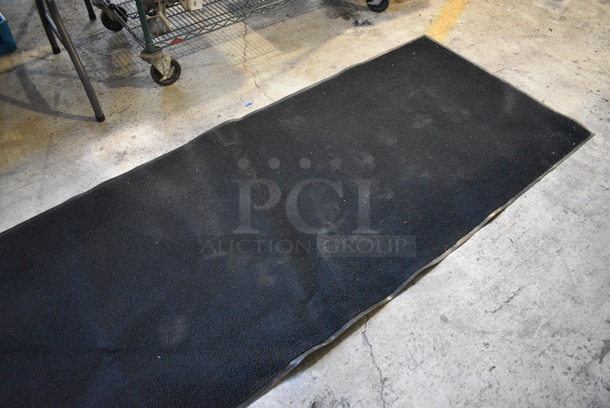 Black Floor Mat Runner. 36x119 - Image 3 of 4