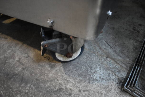 Round O Matic R-900 Stainless Steel Commercial Floor Style Dough Rounder on Commercial Casters. 115 Volts, 1 Phase. 39x39x45. Tested and Working! - Image 8 of 8