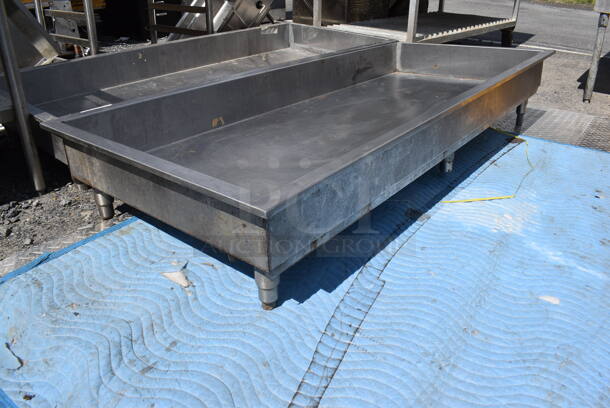 Stainless Steel Ice Bin on Legs. - Image 2 of 6