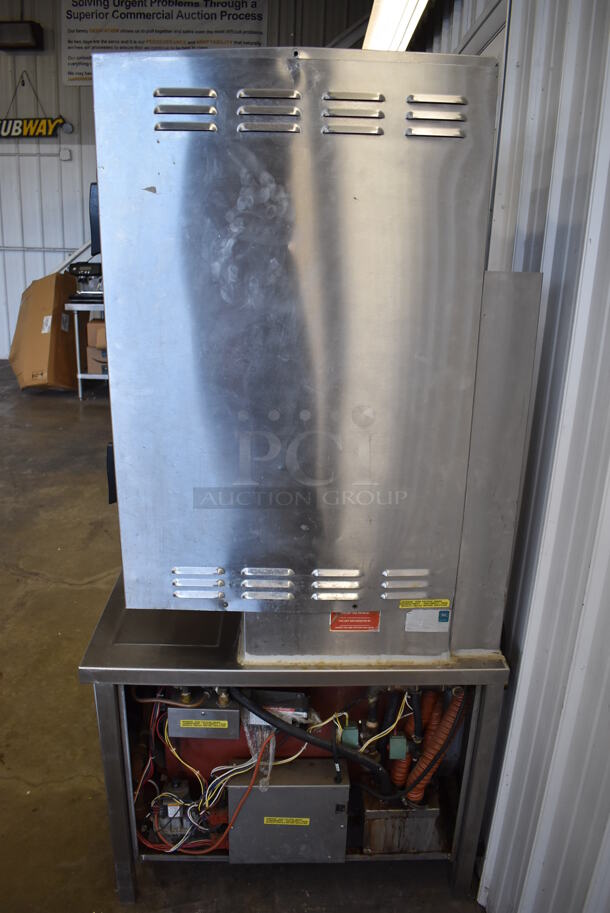 Groen HY-10SG HyPlus Stainless Steel Commercial Natural Gas Powered 2 Deck Steam Cabinet. 24x34x72 - Image 8 of 12