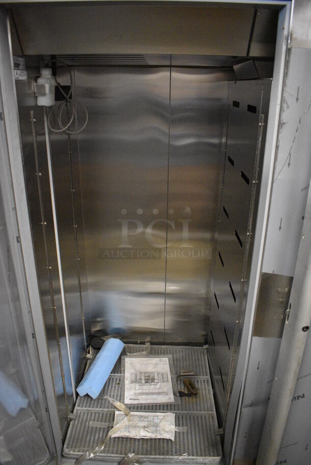 BRAND NEW SCRATCH AND DENT! Follett Model REF45-LB-0-00-00-S Stainless Steel Commercial 2 Door Reach In Pharmacy Cooler. 59x33x78. Tested and Working! - Image 4 of 8