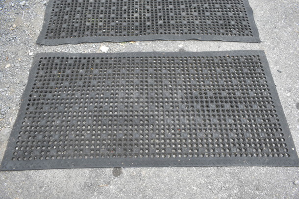 2 Black Anti Fatigue Floor Mats. 2 Times Your Bid! - Image 3 of 5