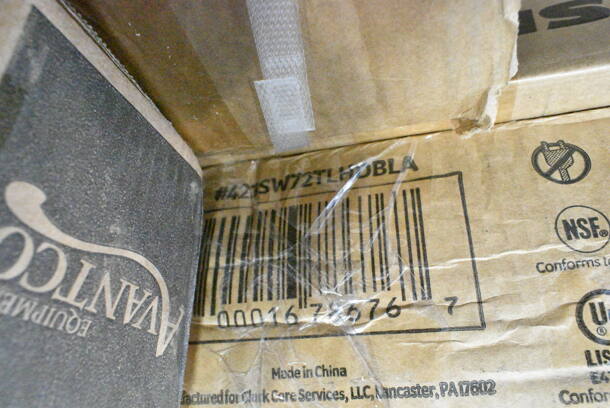 BRAND NEW SCRATCH AND DENT! ServIt 423SW72TLHDBLA 72" Lighted Double Strip Warmer with Dual Toggle Controls. 120 Volts, 1 Phase.  - Image 3 of 3
