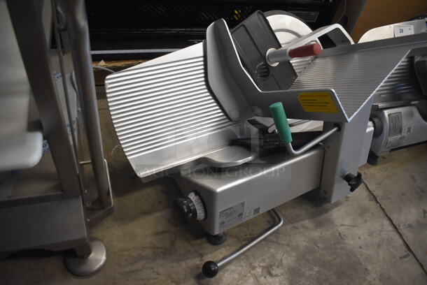 2016 Bizerba GSP H Stainless Steel Commercial Countertop Meat Slicer. 120 Volts, 1 Phase. 28x23x23. Tested and Does Not Power On - Image 5 of 6