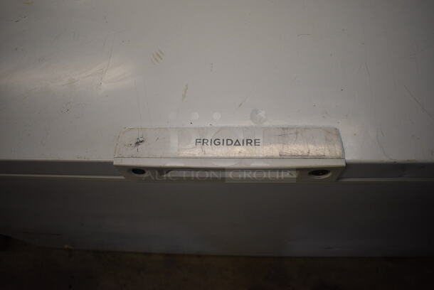 Frigidaire Metal Floor Style Chest Freezer. 56x29x32.5. Tested and Working! - Image 5 of 5