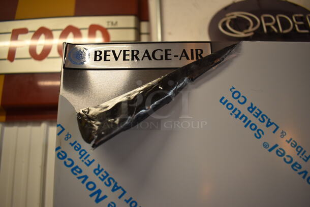 BRAND NEW! Beverage Air HBRF49HC-1-A Stainless Steel Commercial 2 Door Reach In Cooler Freezer Combo Unit on Commercial Casters. Comes w/ Poly Coated Racks. 115 Volts, 1 Phase. 51.5x32x84. Tested and Working! - Image 5 of 12