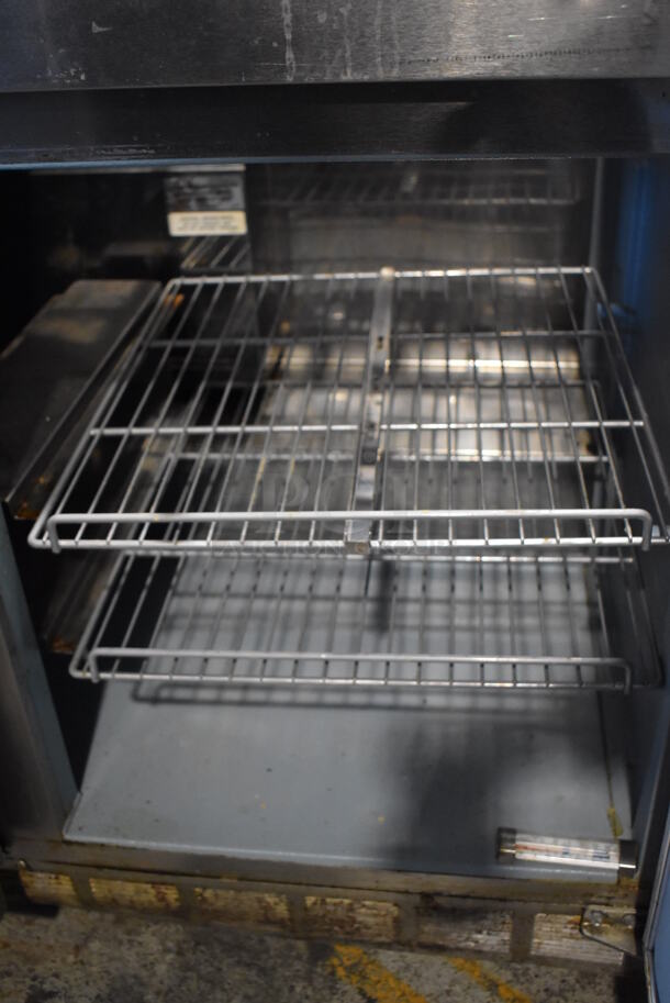 2014 Delfield 4472N-30M Stainless Steel Commercial Sandwich Salad Prep Table Bain Marie Mega Top. 115 Volts, 1 Phase. 72x32x45. Tested and Powers On But Does Not Get Cold - Image 5 of 12