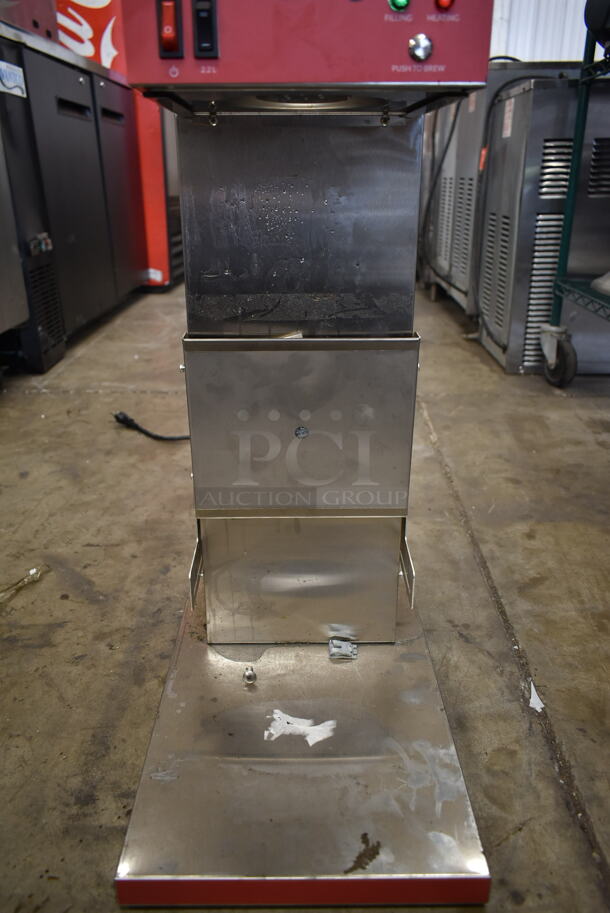 Avantco 177CMAPADJ Stainless Steel Commercial Countertop Coffee Machine. 120 Volts, 1 Phase.  - Image 6 of 9