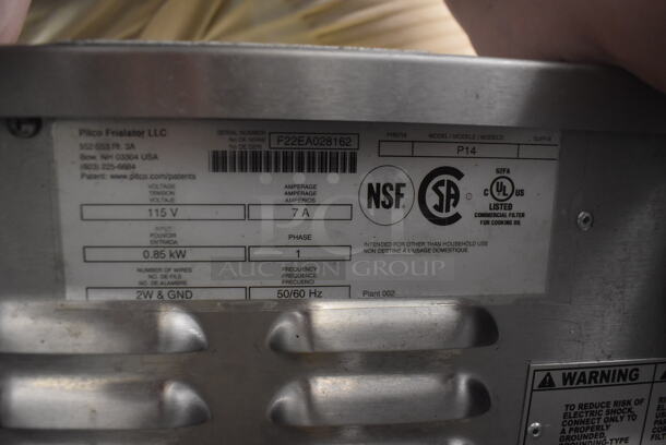 2022 Pitco P14 55 lb. Portable Fryer Oil Filter Machine 115 Volt 1 Phase - Image 4 of 5