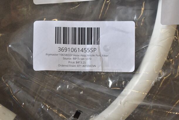BRAND NEW SCRATCH AND DENT! Frymaster 1061455SP Hose Assy,Nozzle Port. Filter - Image 4 of 4